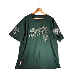 Milwaukee Bucks Pro Standard NBA T-Shirt All Stitched Men’s 3XL Luxury Apparel